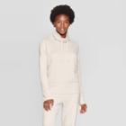 Women's V-neck Long Sleeve Sweater - Universal Thread Oatmeal