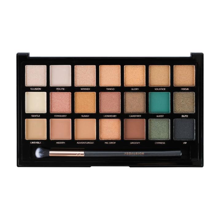 Profusion Cosmetics Siennas 21 Shade Eyeshadow Palette
