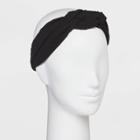Soft Textured Headwrap - A New Day Black
