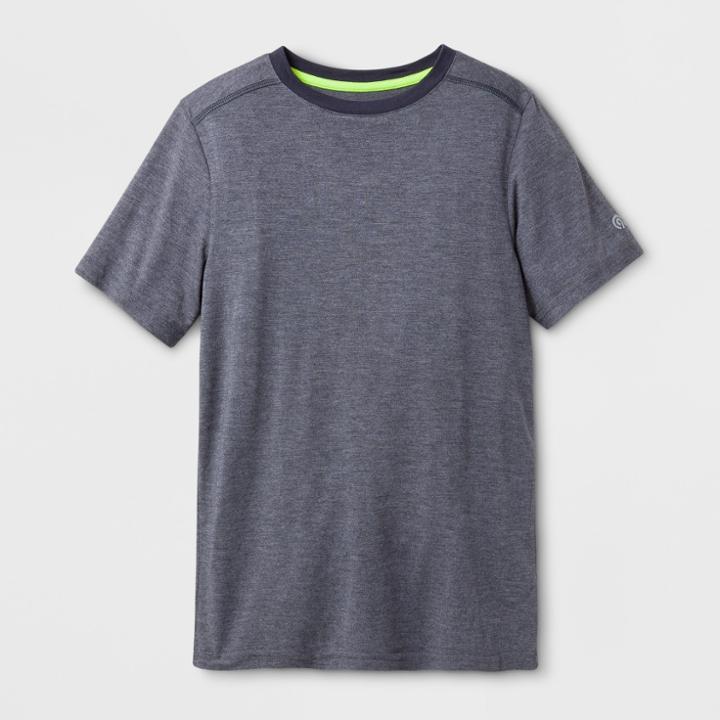 Boys' Soft Performance T-shirt - C9 Champion Indigo Blue Heather