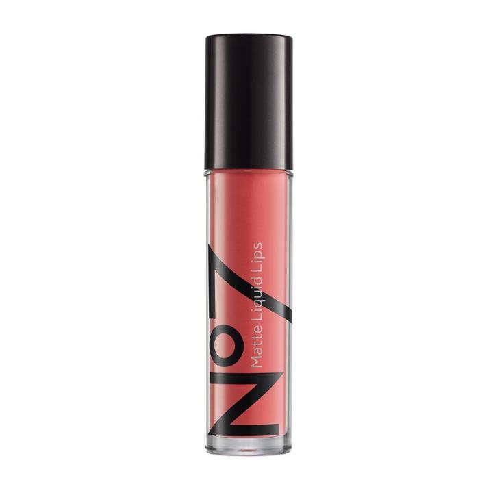 No7 Matte Liquid Lipstick Captivate - .13oz