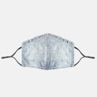 Women's Ruffle Trim Face Mask - Universal Thread Gray