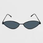 Women's Metal Cateye Sunglasses - Wild Fable Black