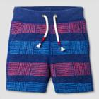 Toddler Boys' Striped Knit Shorts Cat & Jack Really Red