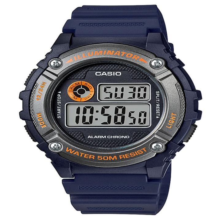 Men's Casio Digital Watch - Blue,