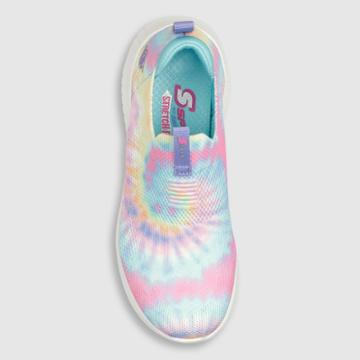 Girls' S Sport By Skechers Katya Tie-dye Slip-on Apparel