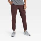 Men's Lightweight Run Pants - All In Motion Berry