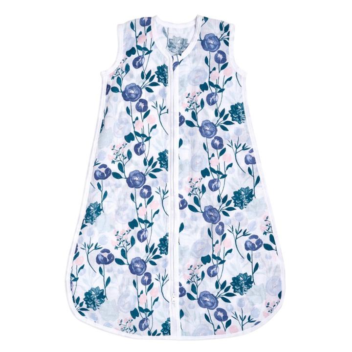 Aden + Anais Sleeping Bag Flowers Bloom English Garden Wearable Blanket - White