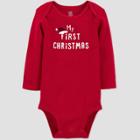 Baby 'my First Christmas' Bodysuit - Just One You Made By Carter's Red