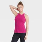 Women's Active Ribbed Tank Top - All In Motion Cranberry