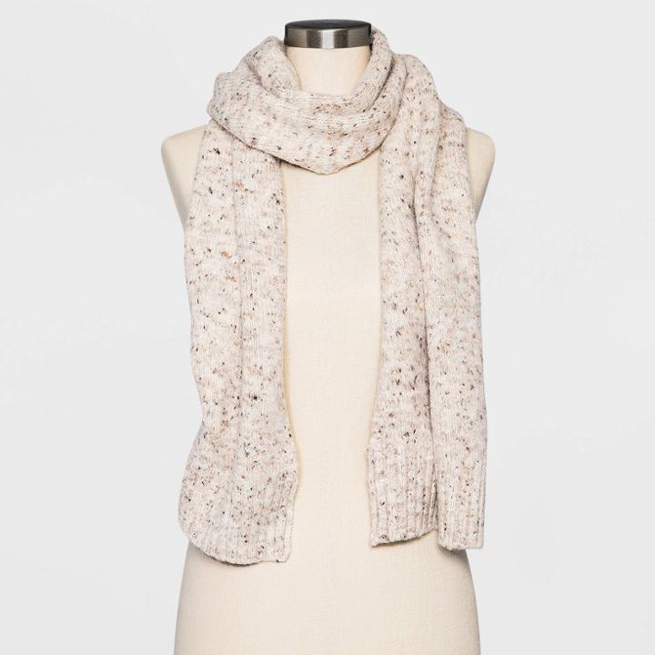 Women's Knit Scarf - Universal Thread Cream, Ivory
