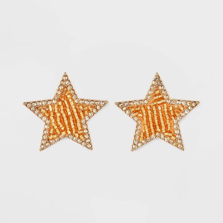 Sugarfix By Baublebar Starry Night Stud Earrings - Gold
