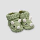 Baby Boys' Dino Knitted Slippers - Just One You Made By Carter's