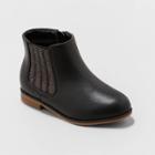 Toddler Girls' Ossi Chelsea Boots - Cat & Jack Black
