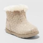 Toddler Girls' Oriole Fashion Boots - Cat & Jack Tan 7, Girl's, Beige