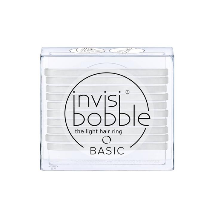 Invisibobble Basic Hair Elastics - Crystal Clear