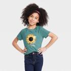 Girls' Flip Sequin Short Sleeve T-shirt - Cat & Jack Dusty Green