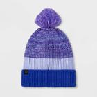 Girls' Fleece Lined Beanie - All In Motion Blue