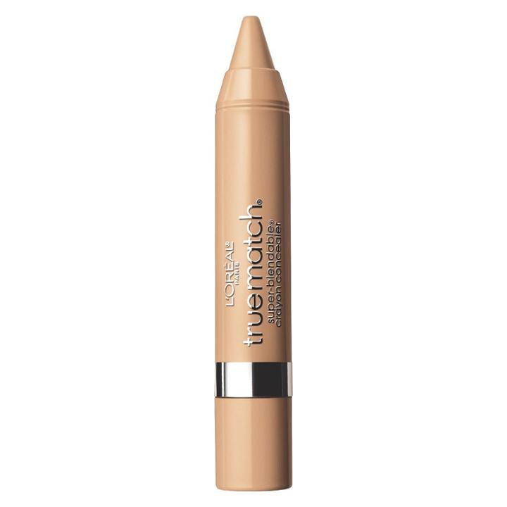 L'oreal Paris True Match Crayon Concealer W4-5 Light/medium Warm .1oz, Light/medium Warm W4-5