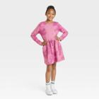 Girls' Long Sleeve French Terry Dress - Cat & Jack