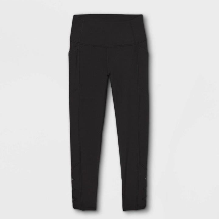 Girls' Performance Pocket Leggings - All In Motion Black