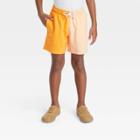 Boys' Colorblock Pull-on Shorts - Cat & Jack Orange
