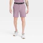 Men's Heather Golf Shorts 8 - All In Motion Lilac Purple