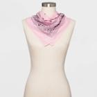Women's Bandana Scarf - Wild Fable - Pink One Size, Women's, Purple