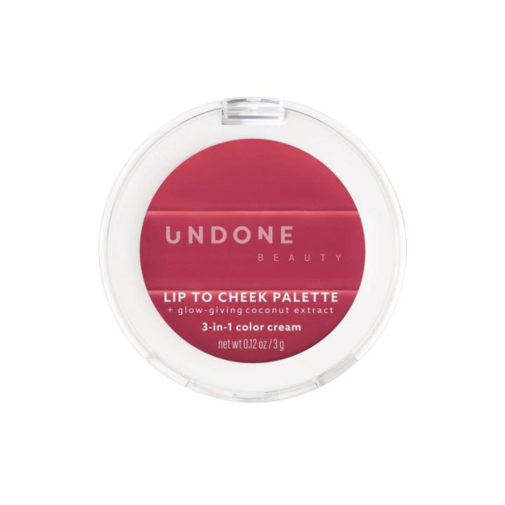 Undone Beauty Lip To Cheek 3-in-1 Cream Tint - Poppy