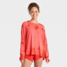 Women's Soft Lightweight Sweatshirt - Joylab Bright Red