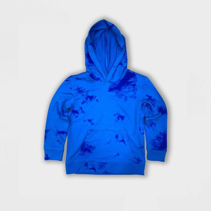 Plusboys' Tie-dye Pullover Sweatshirt - Cat & Jack Blue