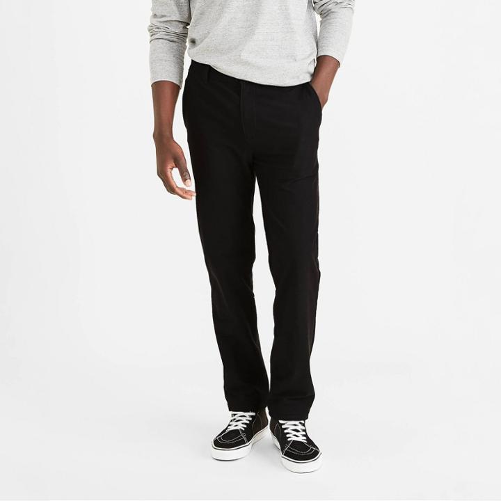 Dockers Men's Comfort Knit Slim Fit Chino Pants - Black