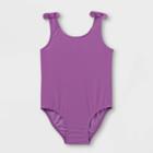 Toddler Girls' One Piece Swimsuit - Cat & Jack Purple