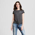 Women's Short Sleeve Get It Girls' Graphic T-shirt - Zoe+liv (juniors') Charcoal