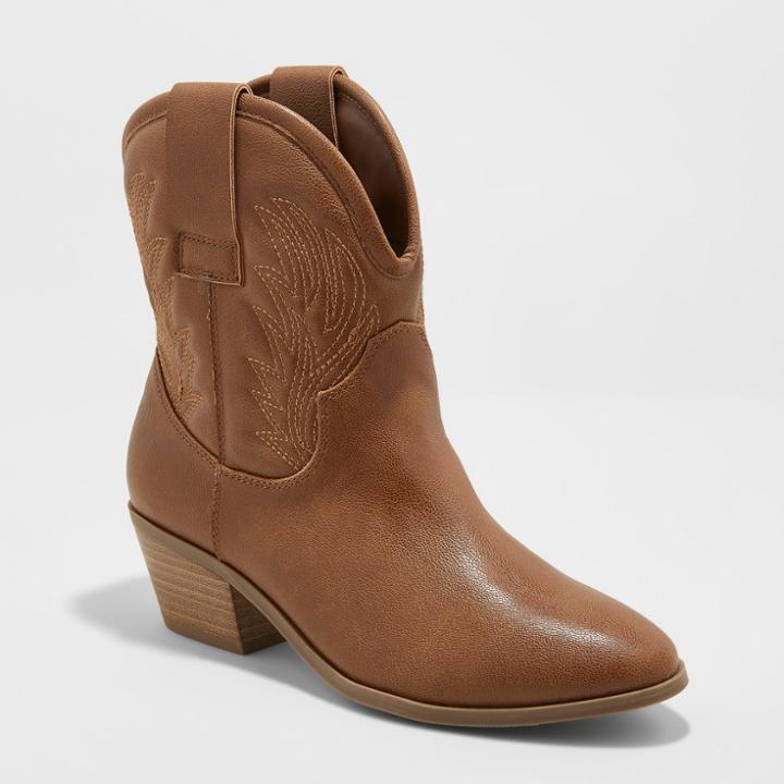 Women's Dalia Western Boots - Universal Thread Brown