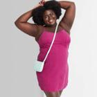 Women's Plus Size Sleeveless Woven Bodycon Dress - Wild Fable Plum Purple