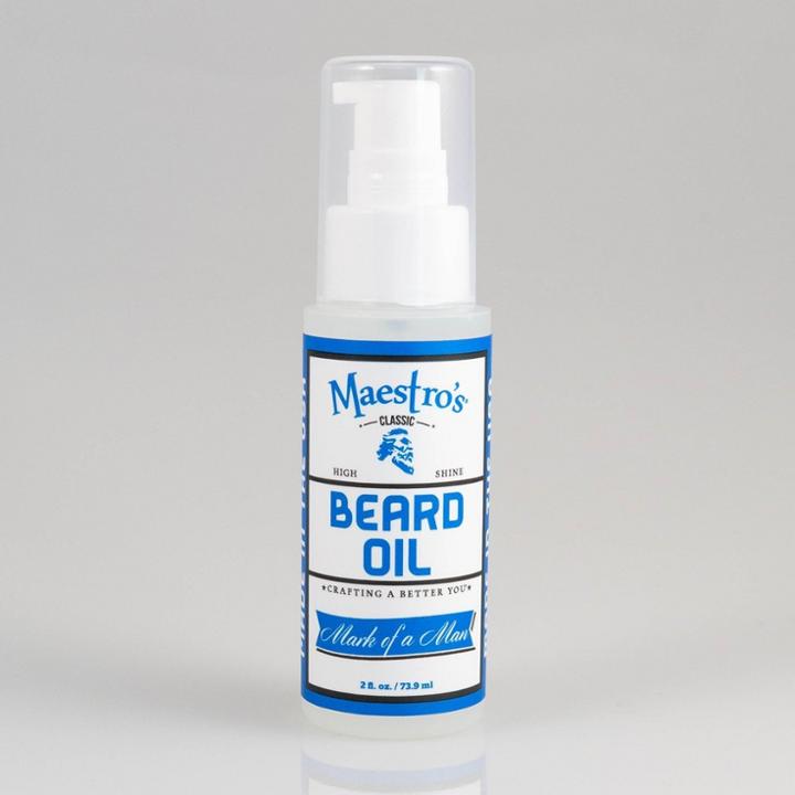 Maestro's Classic Mark Of A Man Aromatic Beard Oil