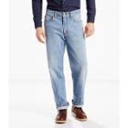 Levi's Men's 550 Relaxed Fit Straight Jeans - Light Blue Denim