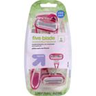 Up&up Women's 5 Blade Disposable Razors