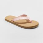 Girls' Fairley Flip Flop Sandals - Cat & Jack Pink