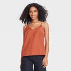 Women's V-neck Cami - A New Day Brown