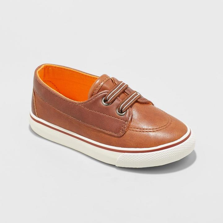 Toddler Boys' Kaiser Sneakers - Cat & Jack Brown