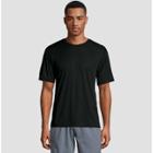 Hanes Men's Big & Tall Short Sleeve Cooldri Performance T-shirt -black