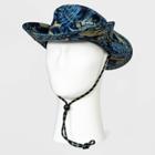 Printed Floral Boonie Hat - Goodfellow & Co Blue