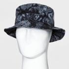 Men's Tie Dye Bucket Hat - Original Use Black