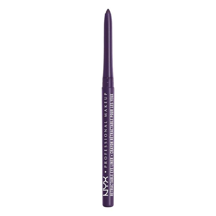 Nyx Professional Makeup Retractable Long-lasting Mechanical Eyeliner Pencil - Deep Purple