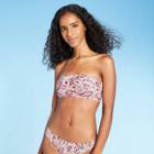 Women's Bandeau Bikini Top - Shade & Shore Paisley