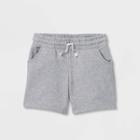 Girls' Knit Midi Pull-on Shorts - Cat & Jack Gray