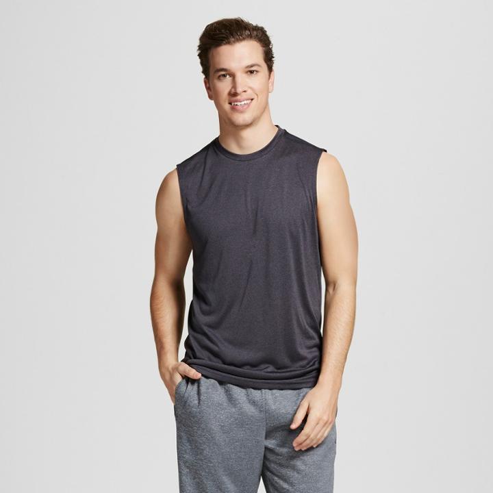 Men's Sleeveless Tech T-shirt - C9 Champion Charcoal Heather