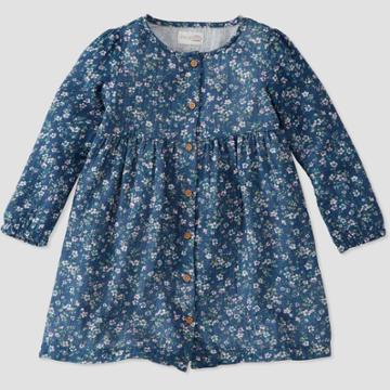 Toddler 2pc Organic Cotton Floral Dress - Little Planet By Carter's